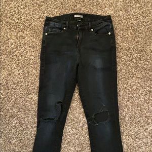 Good American Good legs ripped jeans